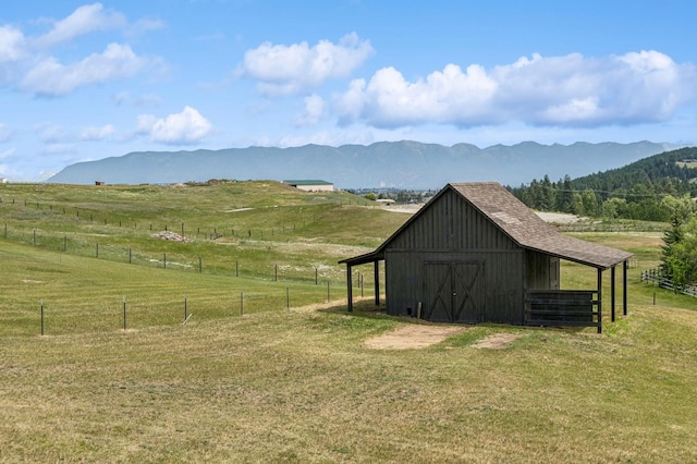 75 N Hill Rd, Kalispell, MT 59901 - view of mountain background with rural landscape