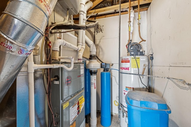 75 N Hill Rd, Kalispell, MT 59901 - utility room with strapped water heater
