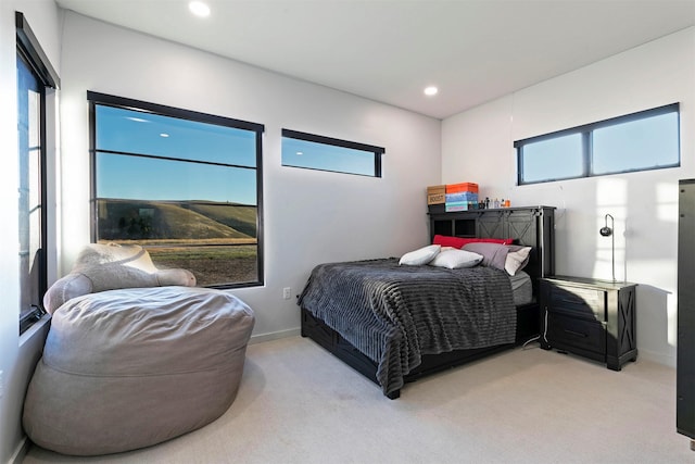 4722 Skalkaho Rd, Philipsburg, MT 59858 - bedroom featuring light carpet and recessed lighting
