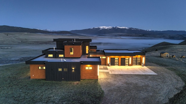 4722 Skalkaho Rd, Philipsburg, MT 59858 - contemporary home with a mountain view