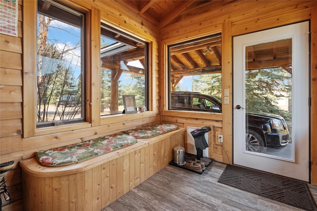 182 Moondance Trl, Bigfork, MT 59911 - sunroom with lofted ceiling