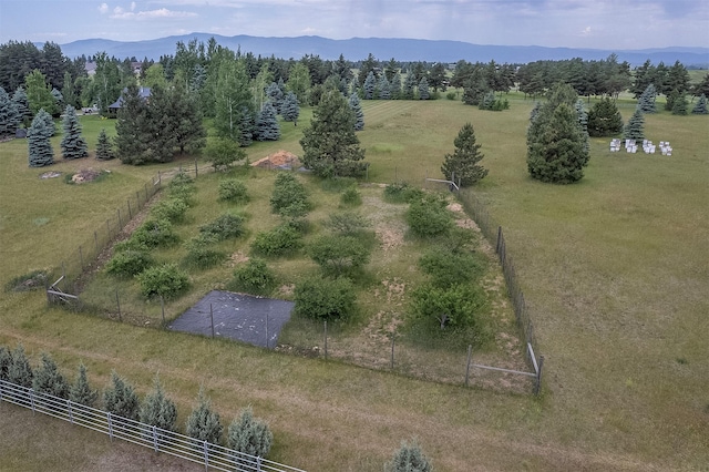 182 Moondance Trl, Bigfork, MT 59911 - aerial view of sparsely populated area with a mountain backdrop