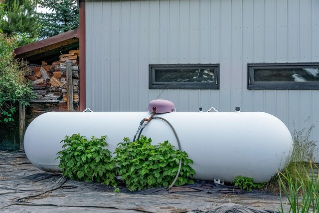 182 Moondance Trl, Bigfork, MT 59911 - exterior view of propane tank