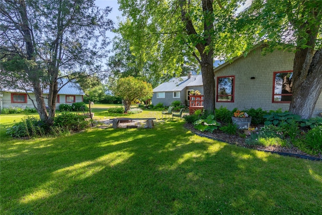 3101 Mt Highway 206, Columbia Falls, MT 59912 - view of grassy yard