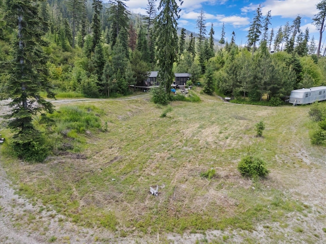 NHN Doe Run Trail, Polson, MT 59860 - view of yard with a wooded view