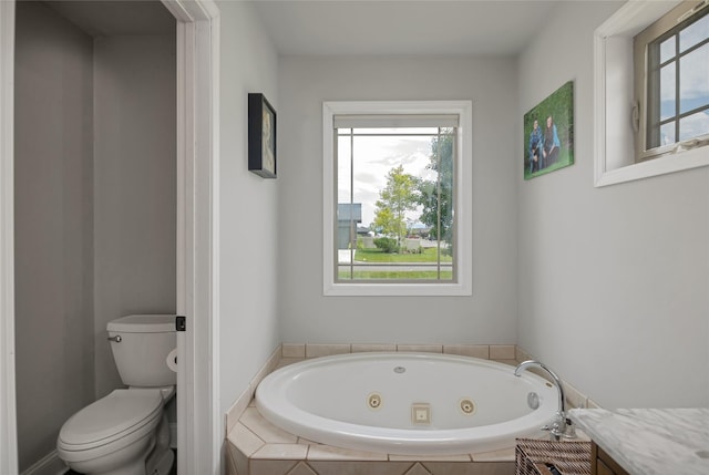3806 Timothy Ln, Helena, MT 59602 - full bath with a whirlpool tub and toilet