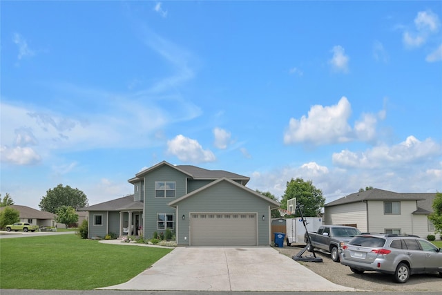 3806 Timothy Ln, Helena, MT 59602 - traditional home with a front lawn, concrete driveway, and an attached garage