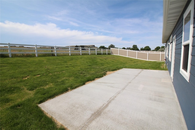 506 Mountain View Dr, Cascade, MT 59421 - fenced backyard featuring a patio area