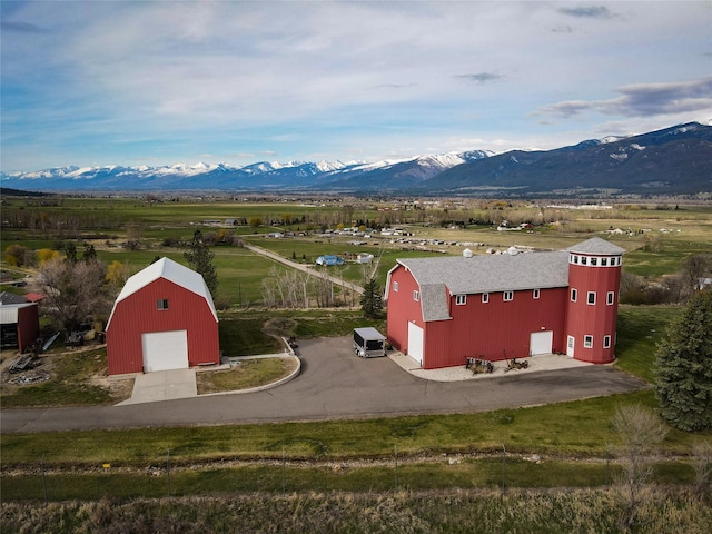 650 Hollibaugh Rd, Stevensville, MT 59870 - mountain view with rural landscape