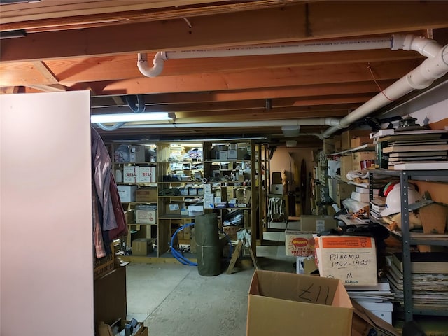 650 Hollibaugh Rd, Stevensville, MT 59870 - view of unfinished below grade area