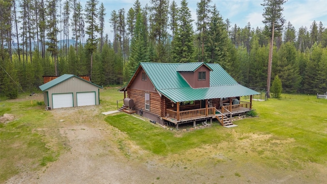 6343 Packer Creek Rd, Haugan, MT 59842 - view of subject property featuring a forest
