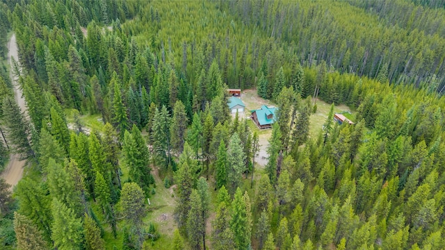 6343 Packer Creek Rd, Haugan, MT 59842 - aerial view of property's location featuring a heavily wooded area