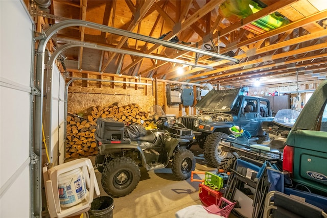 6343 Packer Creek Rd, Haugan, MT 59842 - view of garage