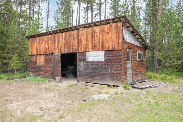 6343 Packer Creek Rd, Haugan, MT 59842 - view of outdoor structure