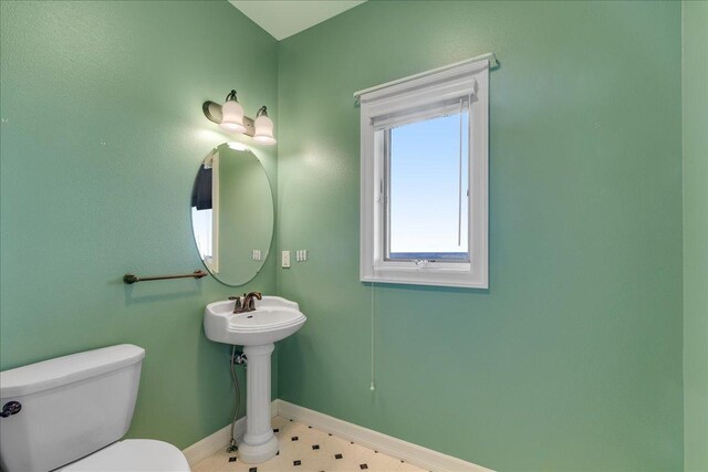 40 Butch Cassidy Loop, Great Falls, MT 59405 - half bath featuring toilet and baseboards