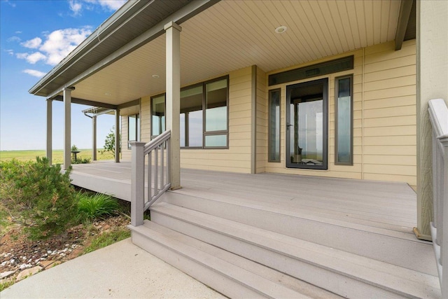 40 Butch Cassidy Loop, Great Falls, MT 59405 - view of wooden porch