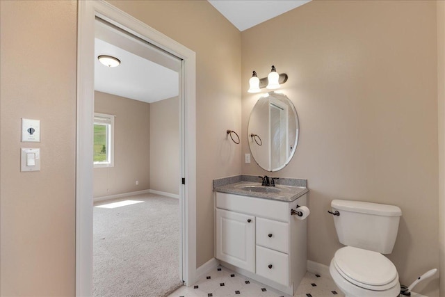 40 Butch Cassidy Loop, Great Falls, MT 59405 - half bathroom with vanity and baseboards