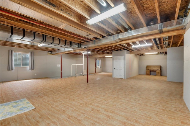 40 Butch Cassidy Loop, Great Falls, MT 59405 - basement featuring wood finished floors