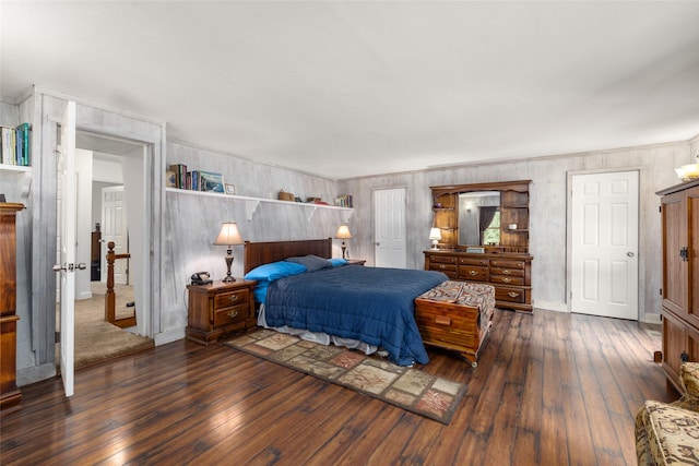 155 Lake Peter Ct, Kalispell, MT 59901 - bedroom featuring hardwood / wood-style floors and baseboards