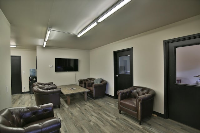 86 Steamboat Way W, Thompson Falls, MT 59873 - living area featuring wood finished floors and baseboards