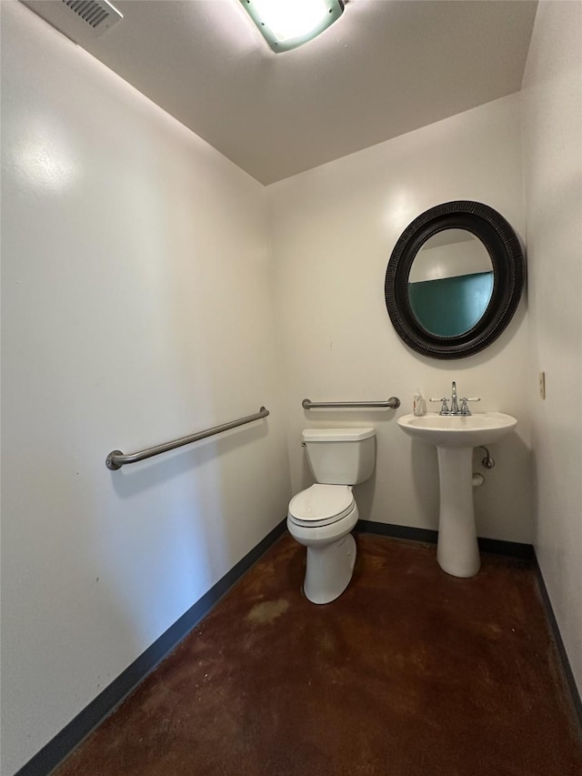 86 Steamboat Way W, Thompson Falls, MT 59873 - bathroom with concrete flooring and baseboards