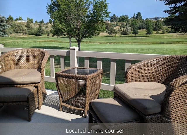 281 W Nicklaus Ave, Kalispell, MT 59901 - balcony with view of golf course