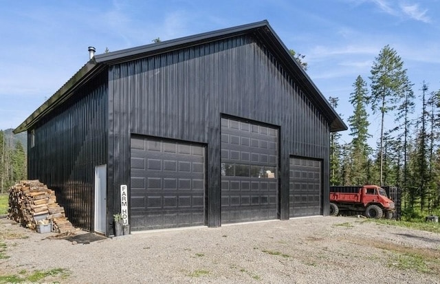 1210 Grand Fir Rd, Bigfork, MT 59911 - view of detached garage