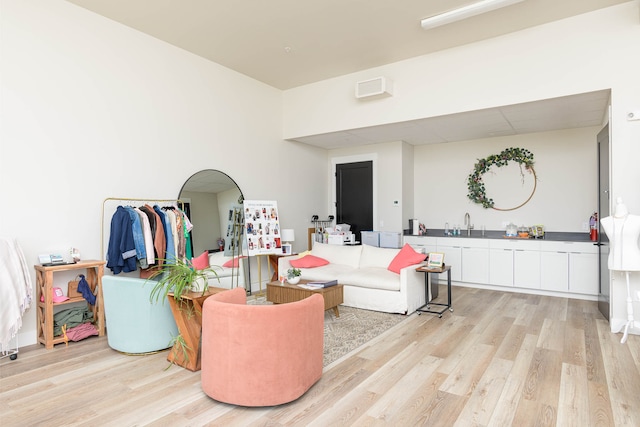 6170 Elysian Rd Unit 103-203, Billings, MT 59101 - living area with light wood-type flooring