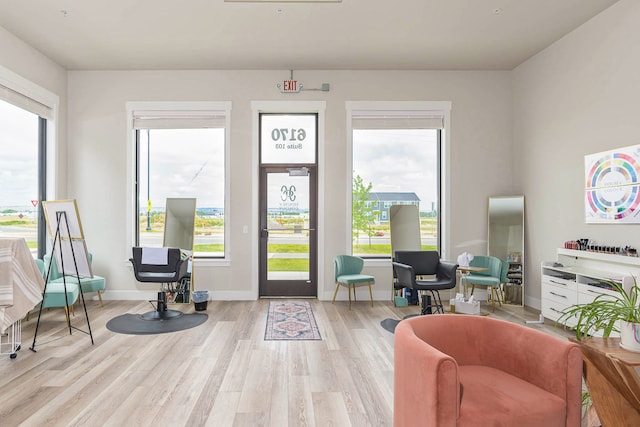 6170 Elysian Rd Unit 103-203, Billings, MT 59101 - foyer entrance with wood finished floors and healthy amount of natural light