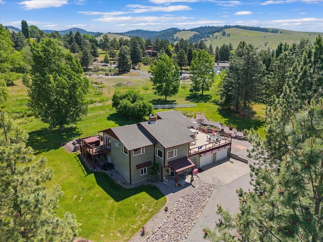 6350 S Meadowwood Ln, Missoula, MT 59803 - view of subject property with mountains