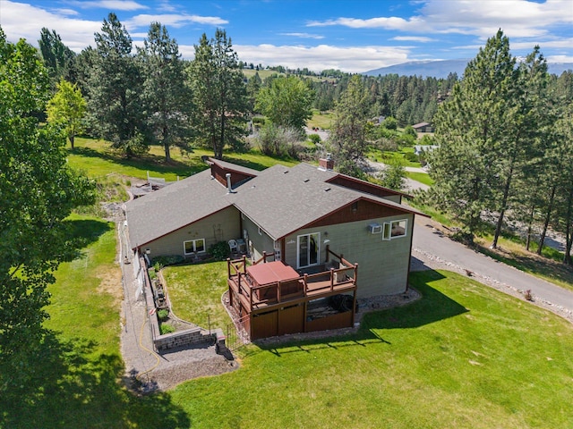 6350 S Meadowwood Ln, Missoula, MT 59803 - aerial view of property and surrounding area