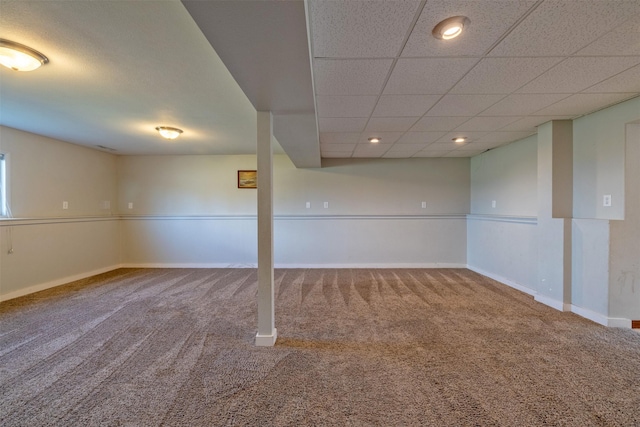 701 E Lewis St, East Helena, MT 59635 - finished basement featuring carpet flooring and baseboards