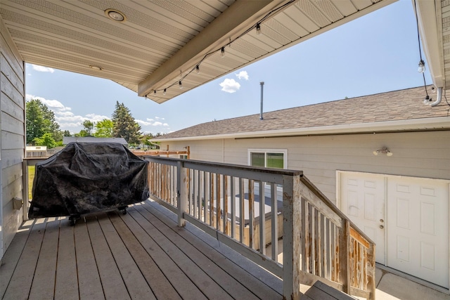 701 E Lewis St, East Helena, MT 59635 - wooden terrace featuring grilling area