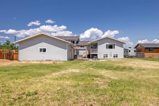 701 E Lewis St, East Helena, MT 59635 - back of house featuring stairway