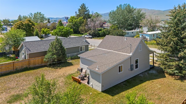 324 N Pine St, Townsend, MT 59644 - aerial perspective of suburban area featuring a mountain backdrop