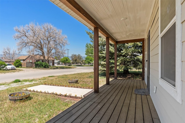 324 N Pine St, Townsend, MT 59644 - porch with a residential view and a yard