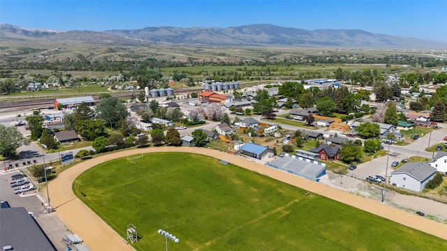 324 N Pine St, Townsend, MT 59644 - drone / aerial view of a mountain backdrop