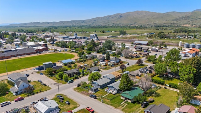 324 N Pine St, Townsend, MT 59644 - aerial view of residential area with a mountainous background