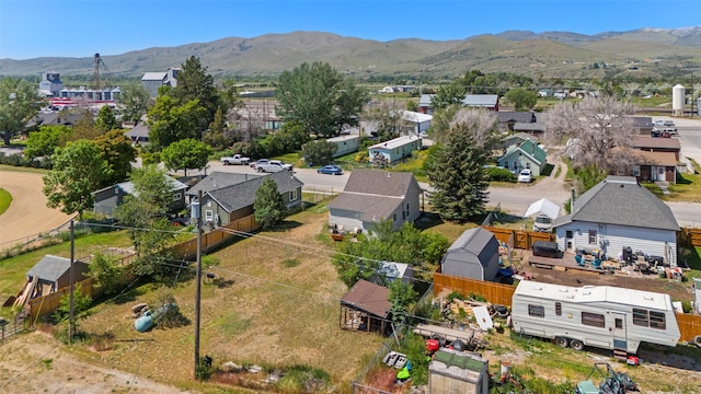 324 N Pine St, Townsend, MT 59644 - aerial view of residential area with mountains