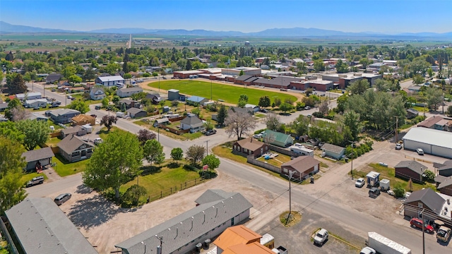 324 N Pine St, Townsend, MT 59644 - aerial view of residential area with mountains