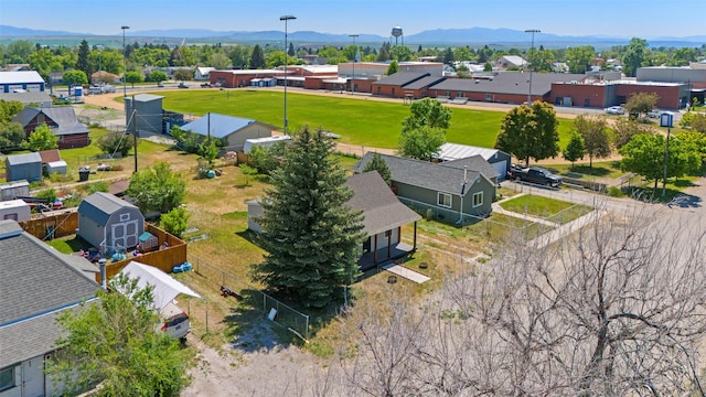 324 N Pine St, Townsend, MT 59644 - aerial view of residential area featuring mountains