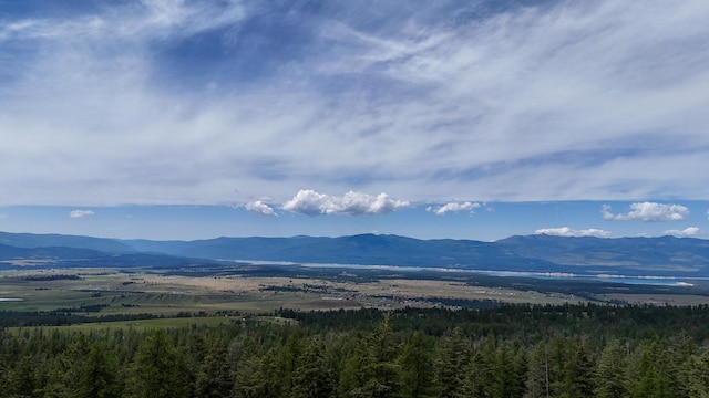 456 Gould Rd, Eureka, MT 59917 - view of mountain background featuring a heavily wooded area