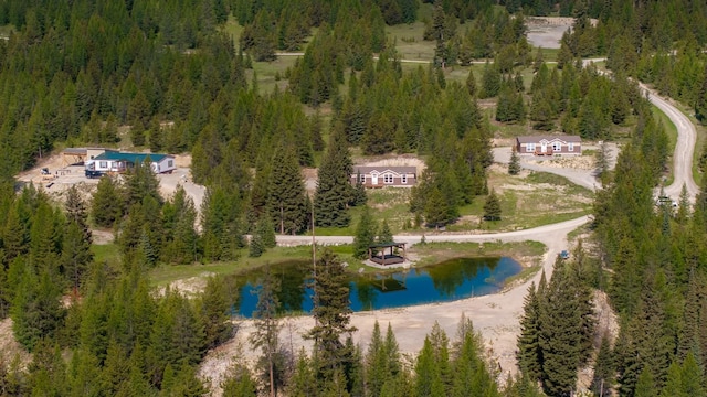 4475 Star Meadows Rd, Whitefish, MT 59937 - bird's eye view of a forest and a nearby body of water