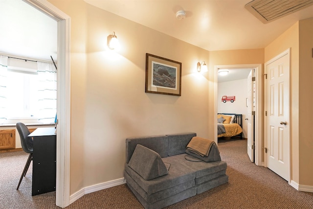 108 Apple House Ln, Missoula, MT 59802 - living area featuring carpet flooring and baseboards