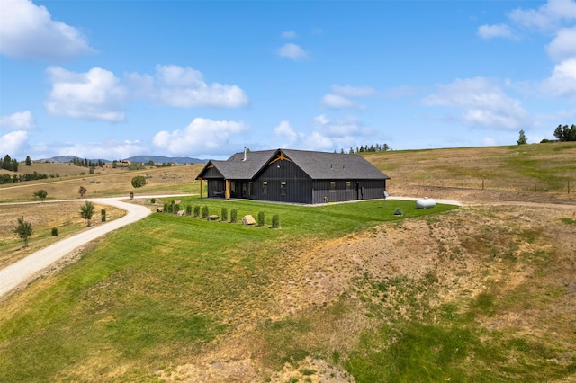 559 Stage Springs Ln, Stevensville, MT 59870 - overview of rural landscape with a mountainous background