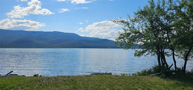 22747 Mt Highway 83, Bigfork, MT 59911 - water view featuring a mountainous background