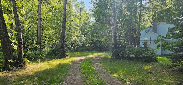 22747 Mt Highway 83, Bigfork, MT 59911 - view of road with a wooded view