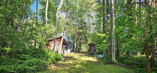 22747 Mt Highway 83, Bigfork, MT 59911 - view of yard with an outbuilding