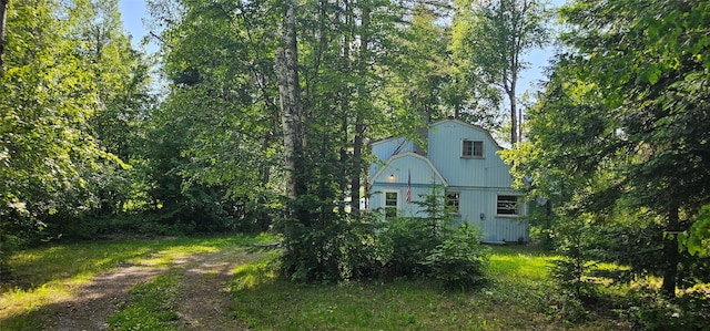 22747 Mt Highway 83, Bigfork, MT 59911 - view of yard with dirt driveway