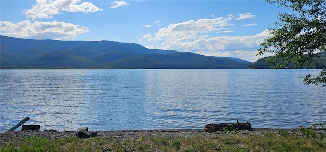 22747 Mt Highway 83, Bigfork, MT 59911 - water view with a mountainous background